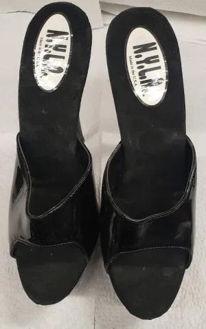 6" Heavenly -- Women's High Heels -- Black Patent