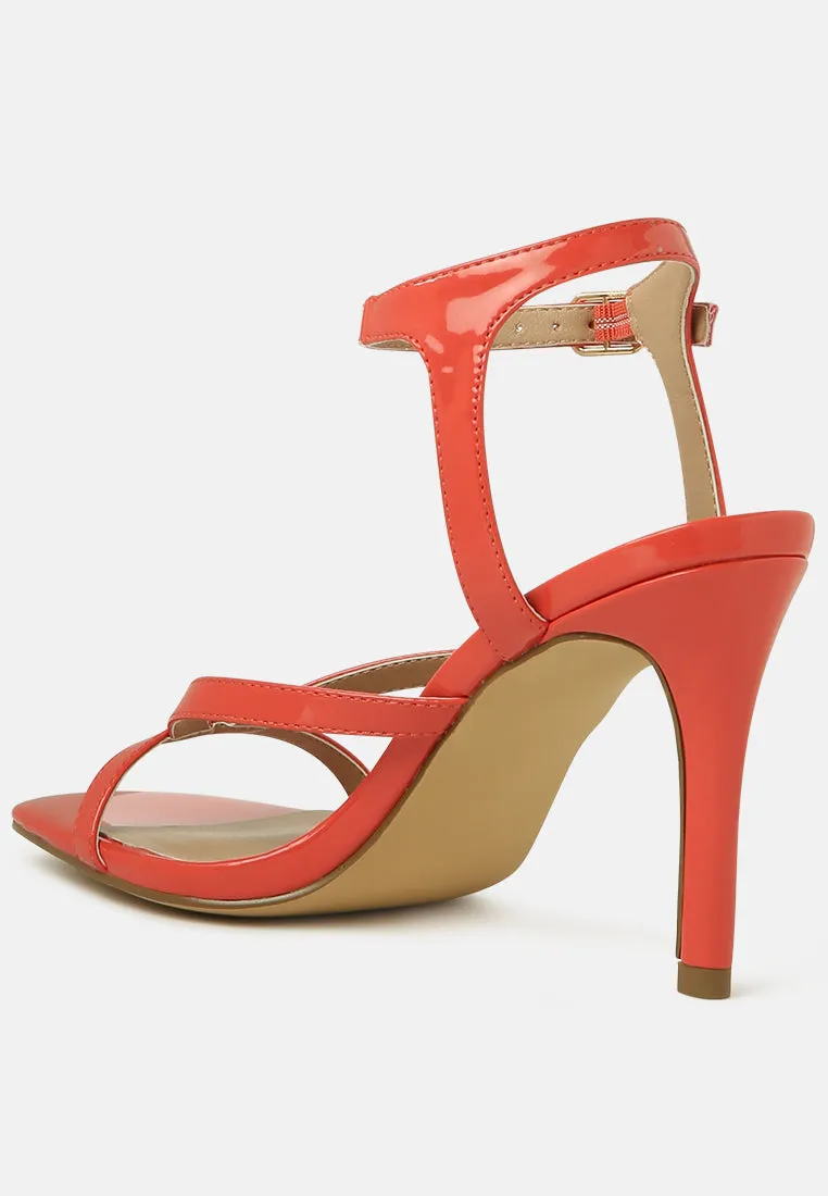 Agnese High Heeled Ankle Strap Sandals