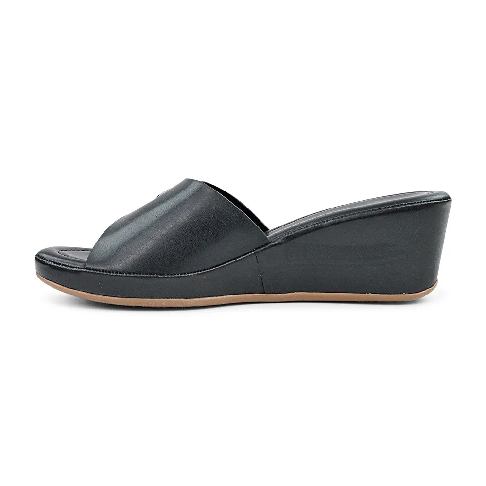 Bata Comfit ARIANA Low-Wedge Slip-On Sandal for Women