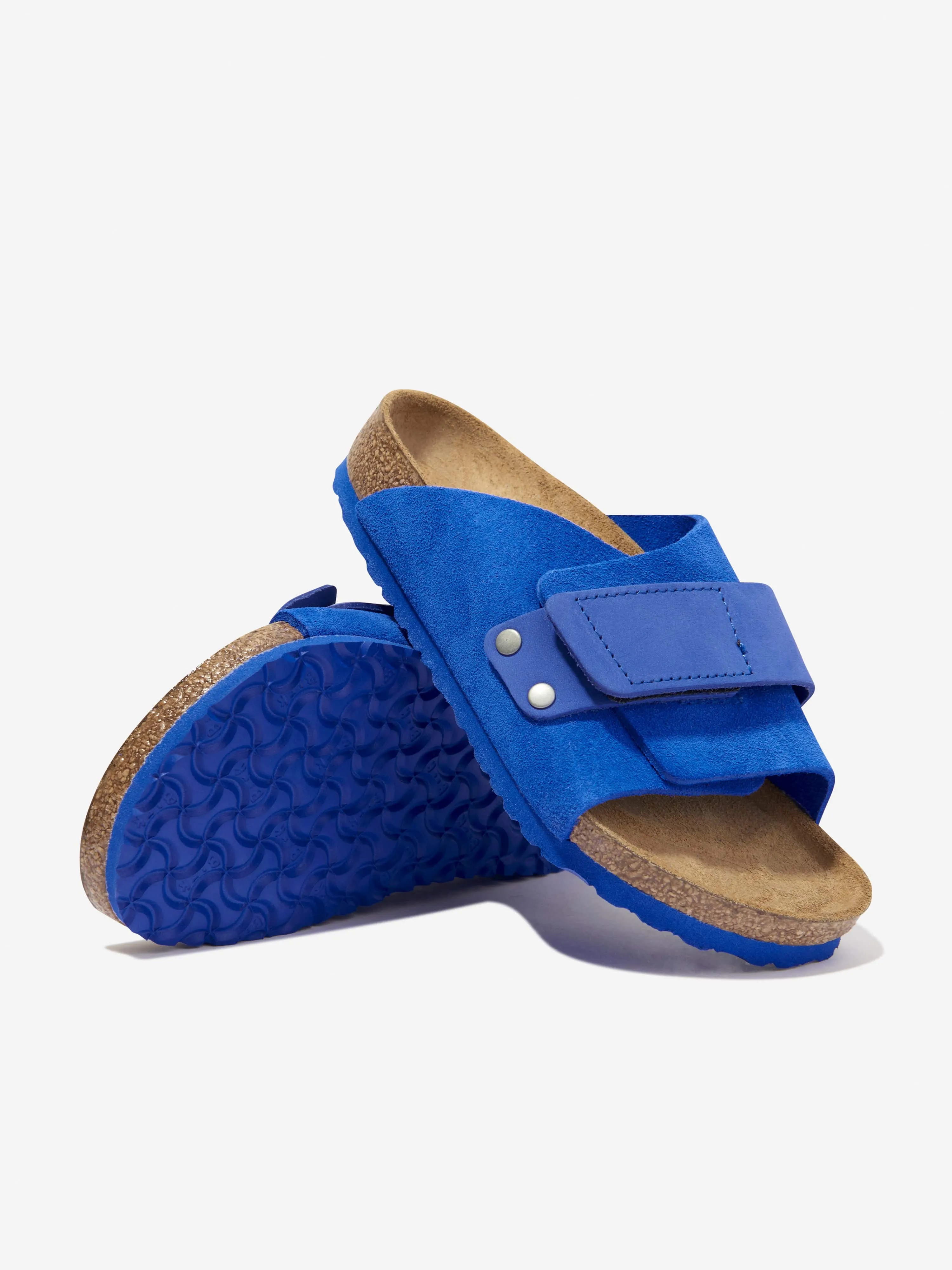 BIRKENSTOCK Kids Kyoto Sandals in Blue