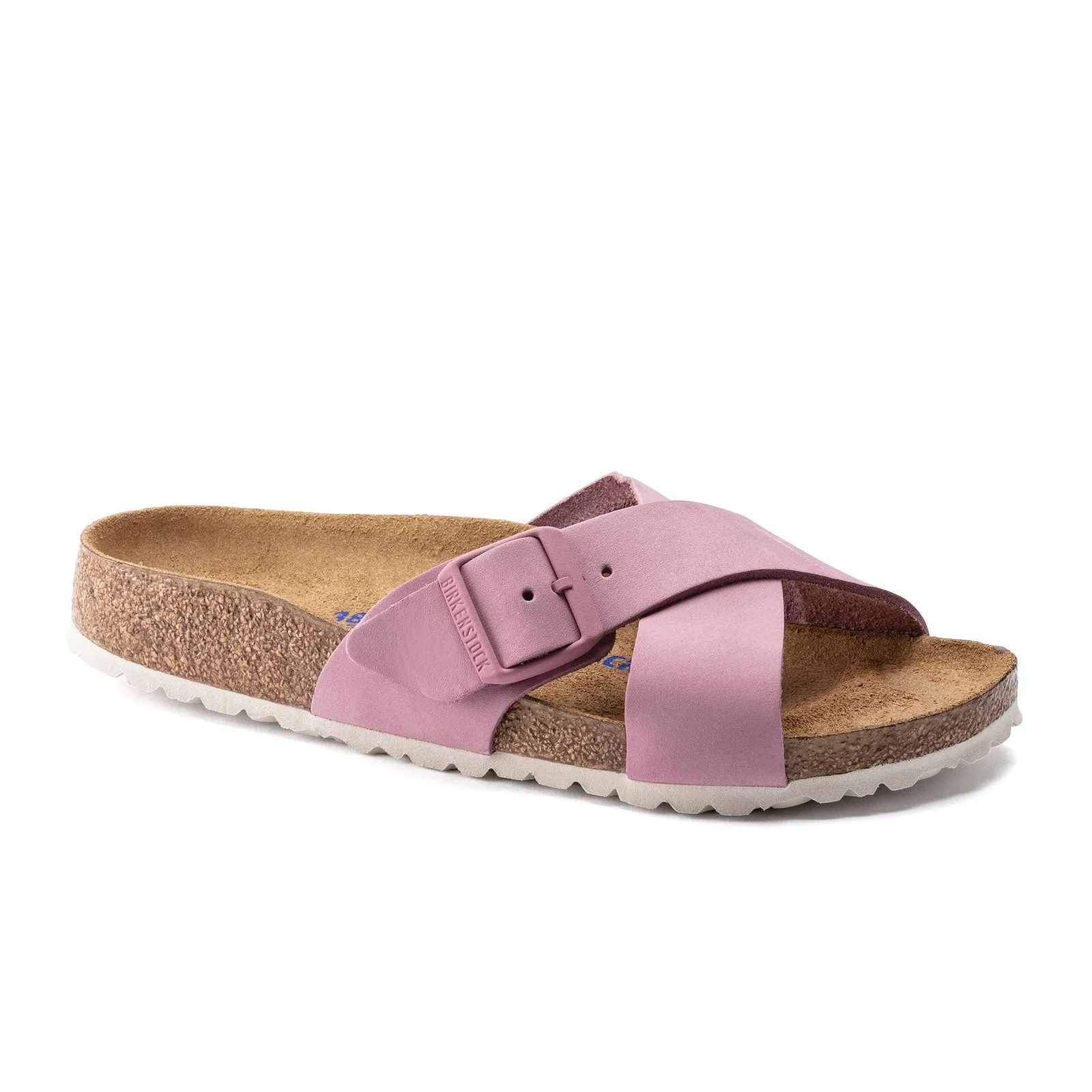 Birkenstock Siena Soft Footbed Narrow Slide Sandal (Women) - Orchid Nubuck