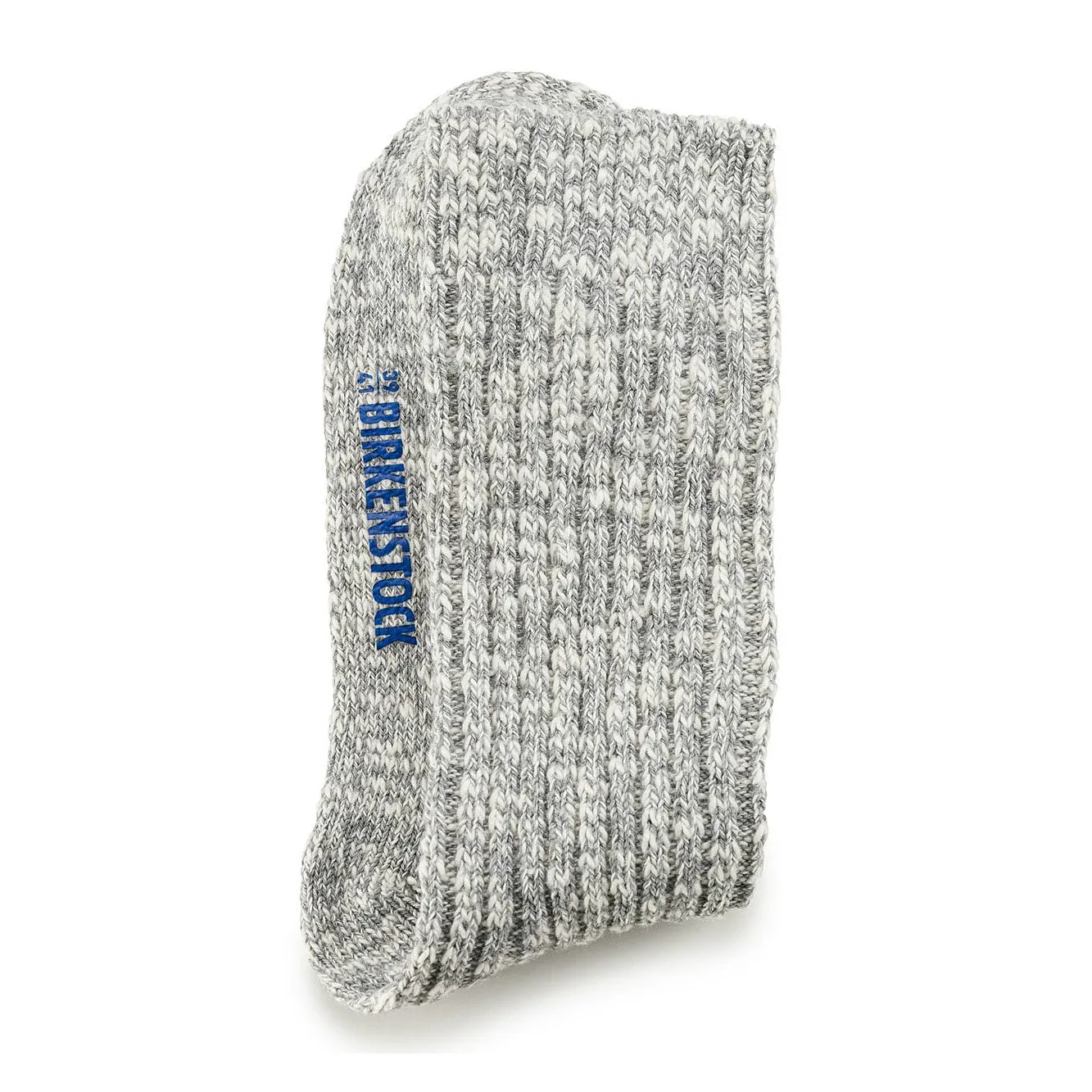 Birkenstock Women's Fashion Slub Socks - Gray White 1002436