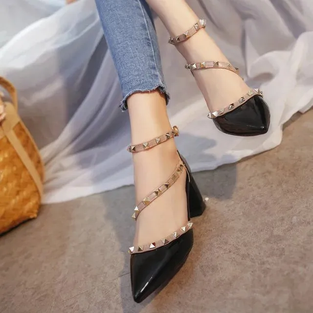 Comfortable High Quality Square Heels