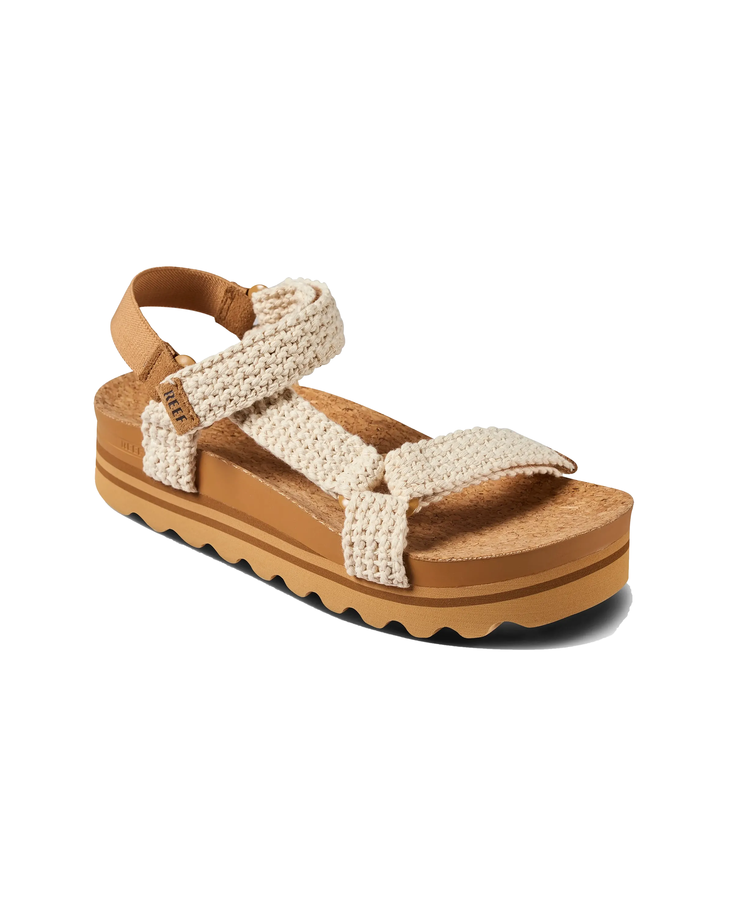 Cushion Rem Hi Sandals in Crochet