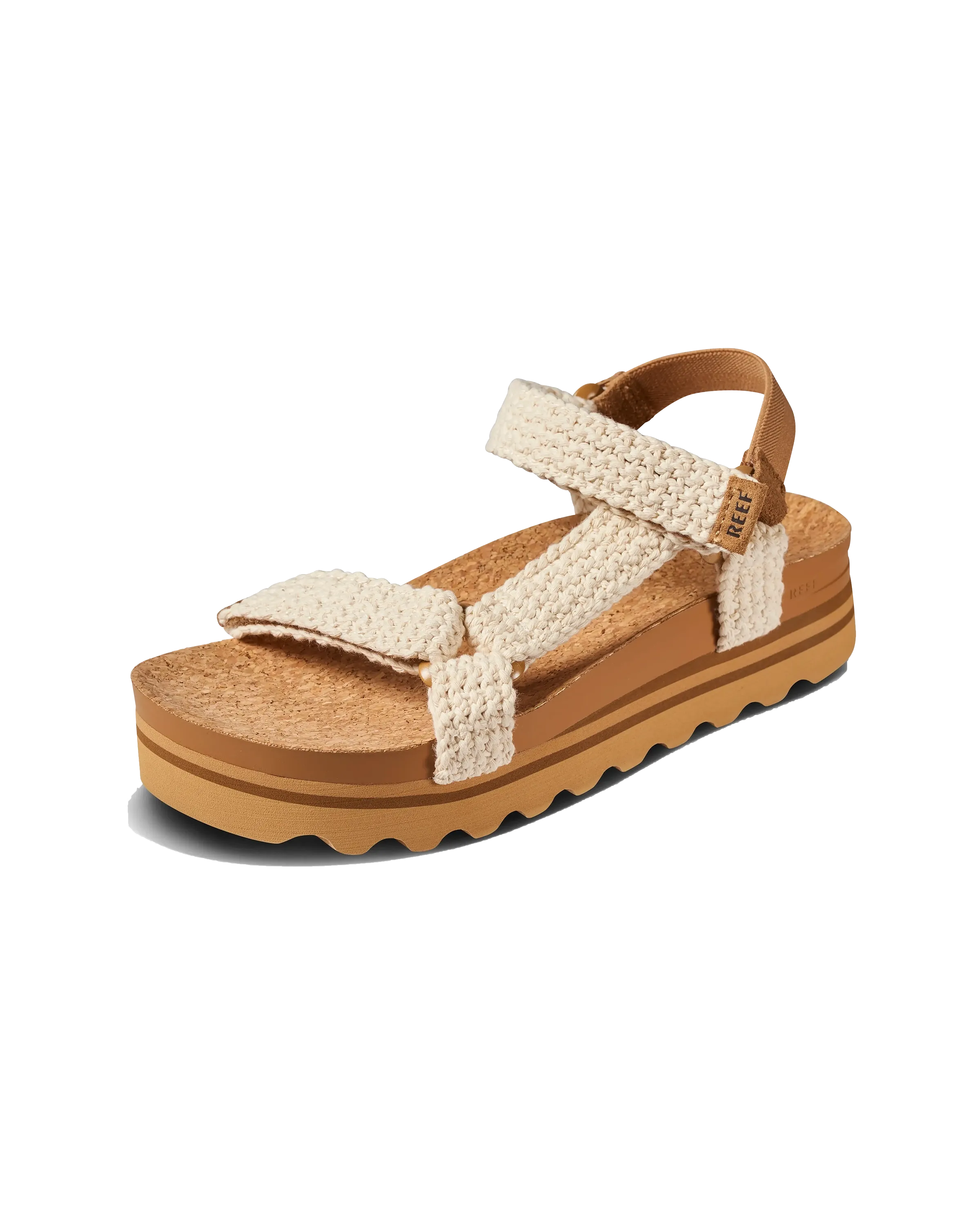 Cushion Rem Hi Sandals in Crochet