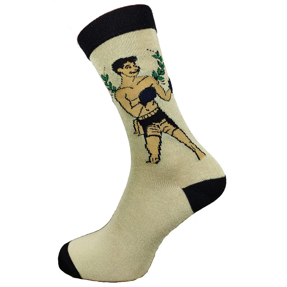 Edwardian Boxer Bamboo Socks