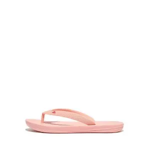 Fitflop Iqushion Kid's Junior Ergonomic Flip-Flops - Pink Salt