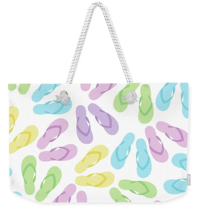 Flip Flops Galore Weekender Tote Bag