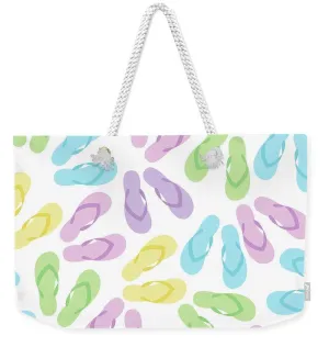 Flip Flops Galore Weekender Tote Bag