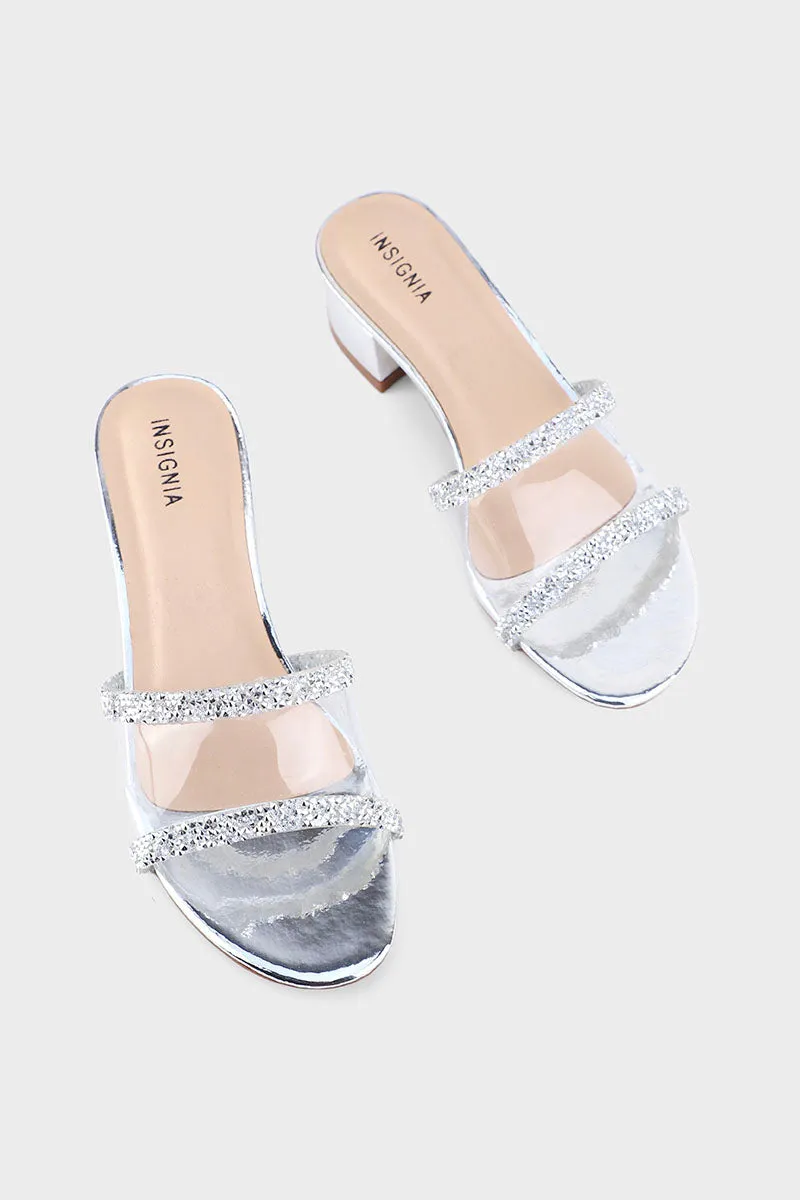 Formal Slip On I38624-Silver