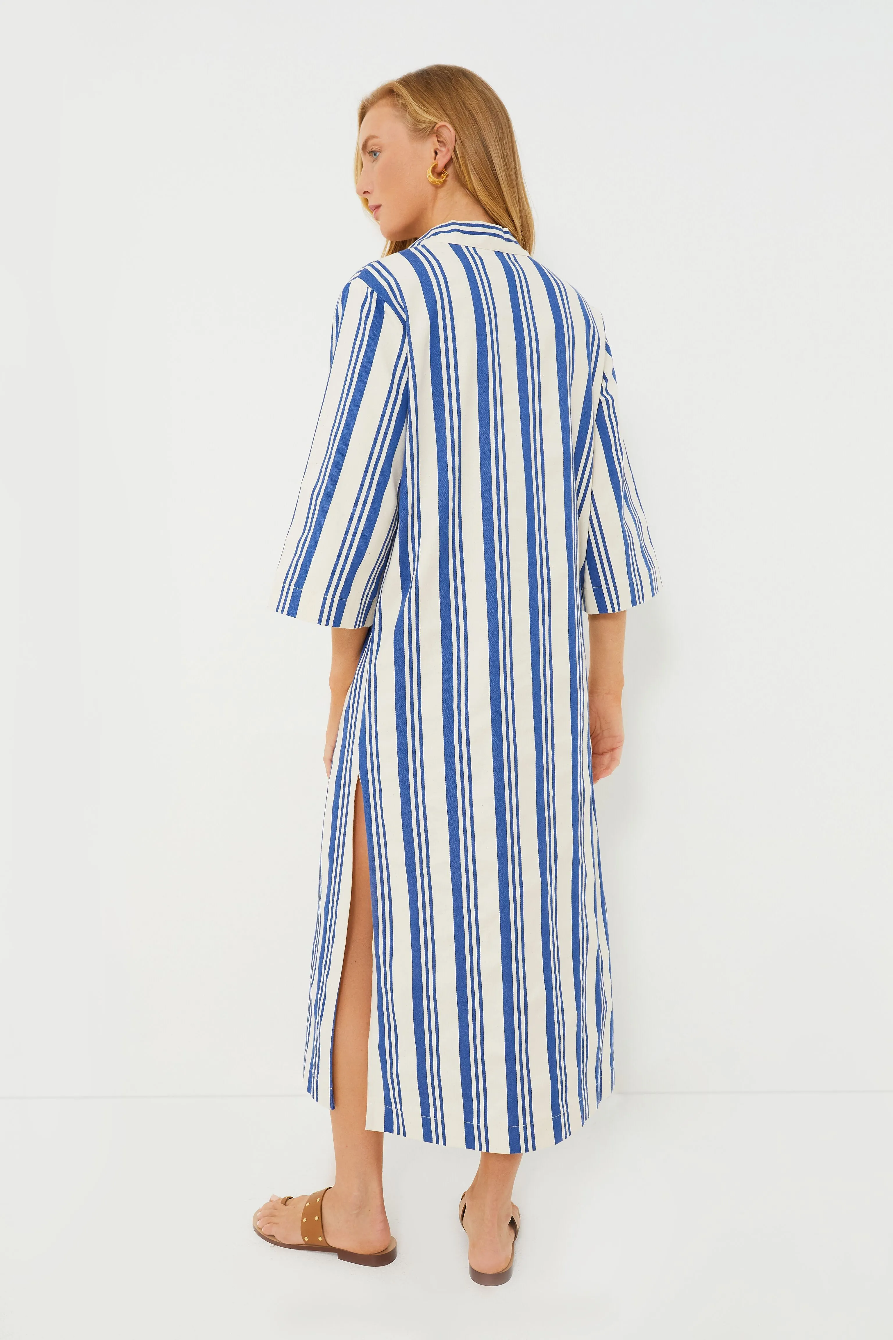 French Blue Stripe Adele Dress