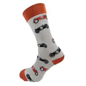 Racing Cars Bamboo Socks