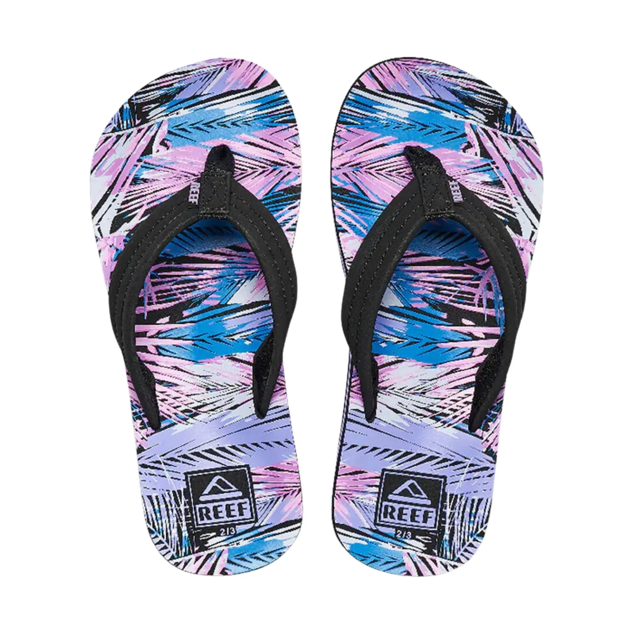 Reef Kids' Ahi Flip Flop - Palm Fronds