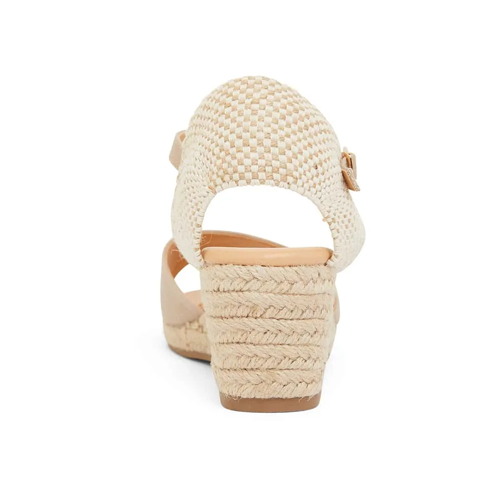 Scout Espadrille in Natural Fabric