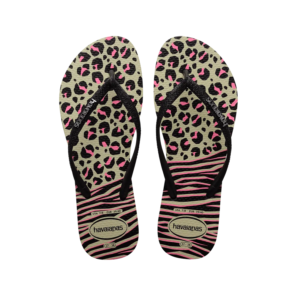 Slim Animals Mix Flip Flops