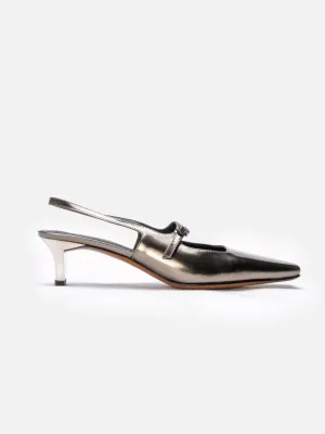 SUZIE, gloss metallic gobi