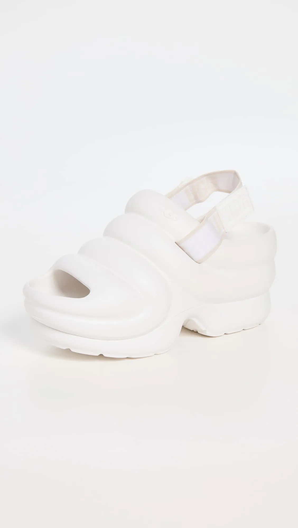 UGG Women's Aww Yeah Sandal, Bright White