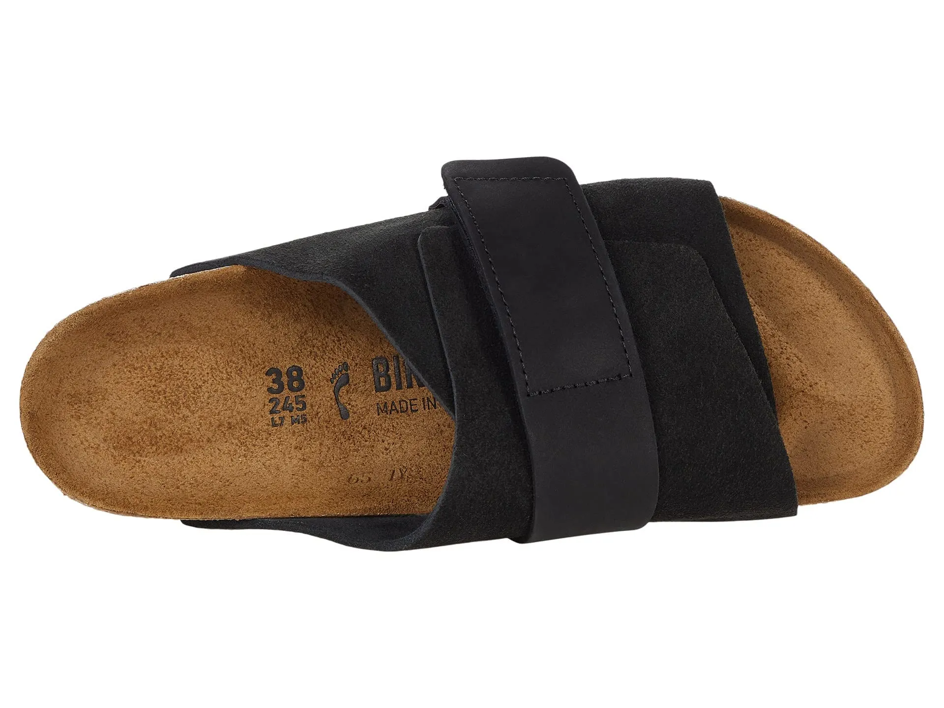 Women's Shoes Birkenstock KYOTO Slide Sandals 1022566 BLACK SUEDE