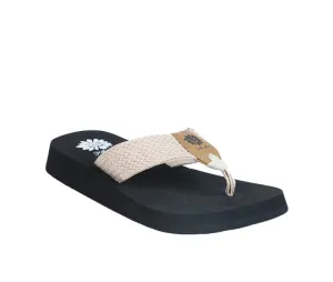 Yellow Box Women's Addyson Flip Flops - Beige 54601